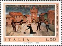 Italy 1973 Characters 50 L Multicolor Scott 1113